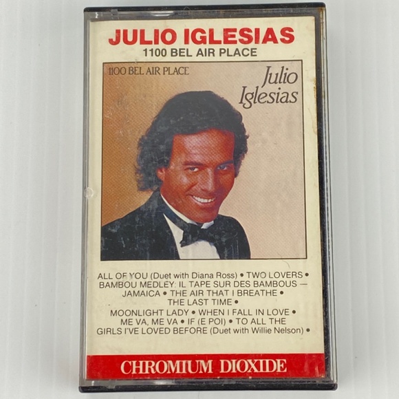 Julio Iglesias Cassette Tape 1100 Bel Air Place 1984 Music Album Songs - Picture 1 of 6